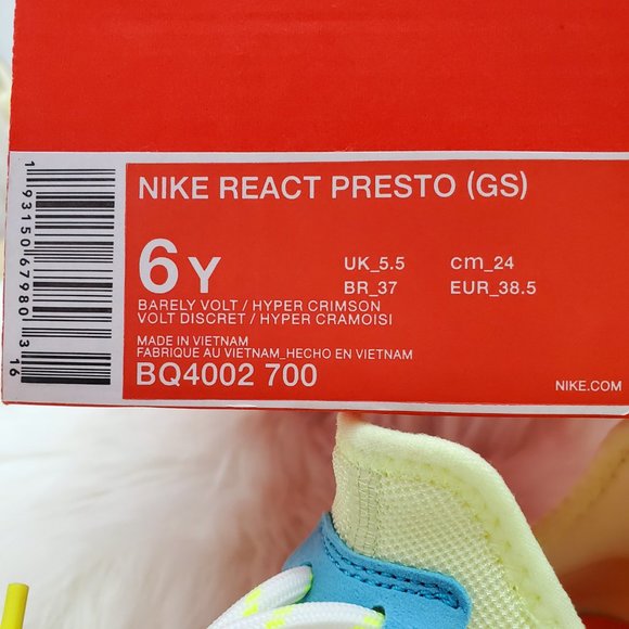 Nike React Presto - Picture 7 of 8